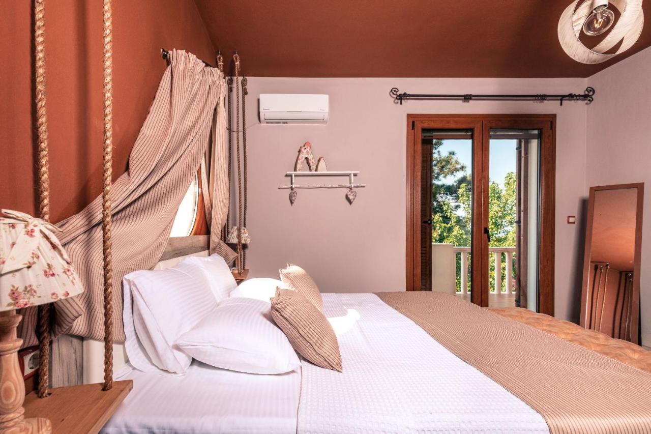 Fokas Luxury Villa Прінос Екстер'єр фото