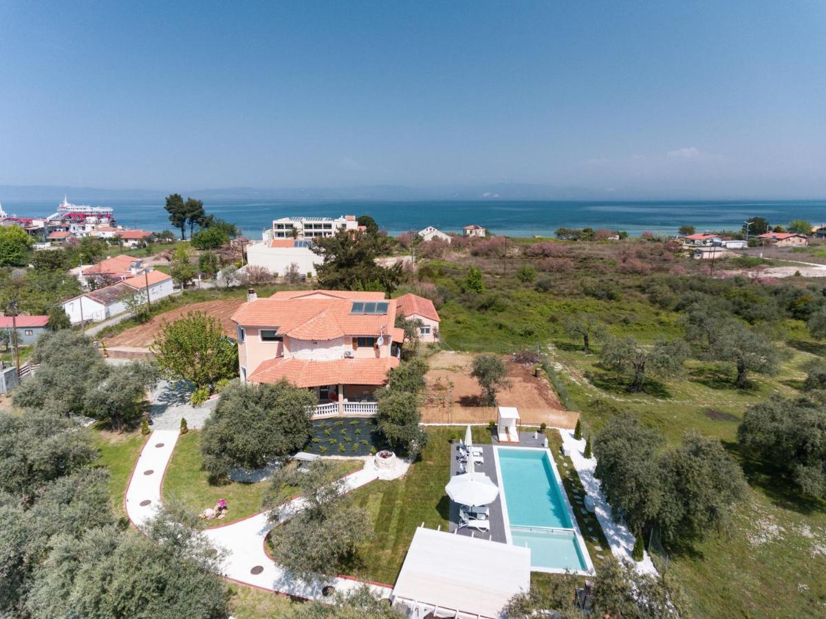 Fokas Luxury Villa Прінос Екстер'єр фото