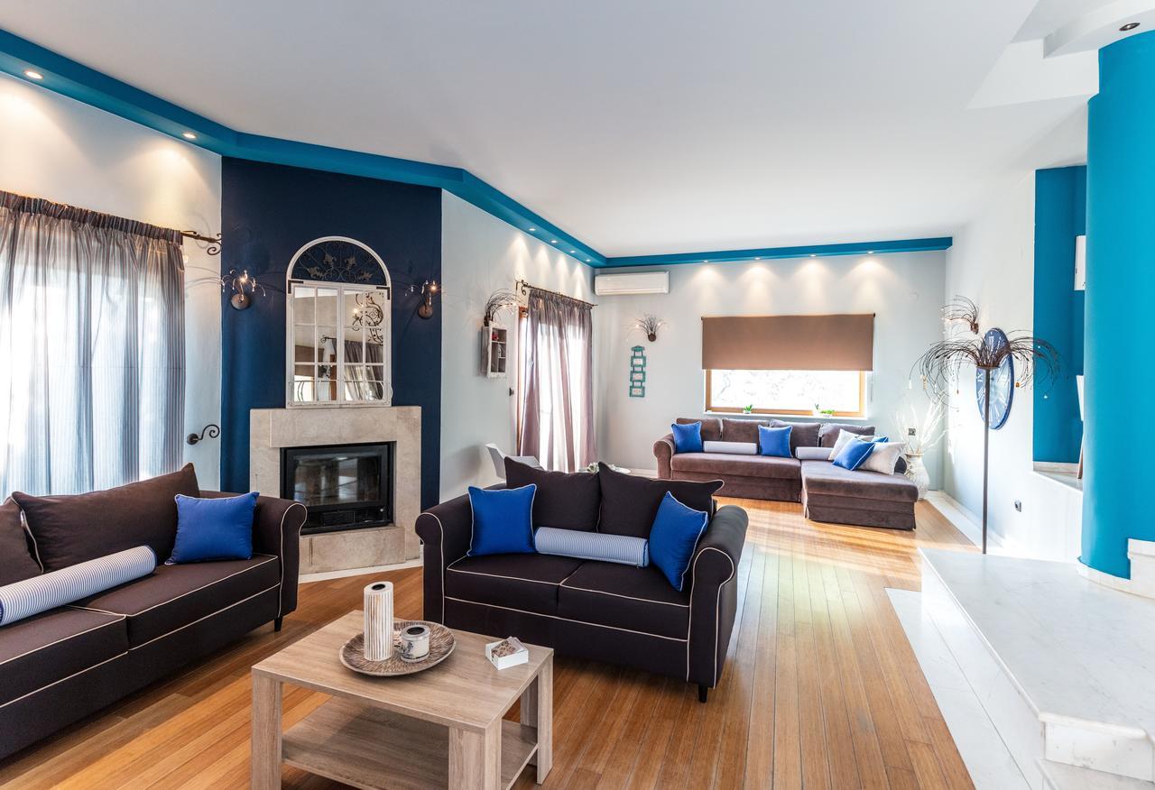 Fokas Luxury Villa Прінос Екстер'єр фото