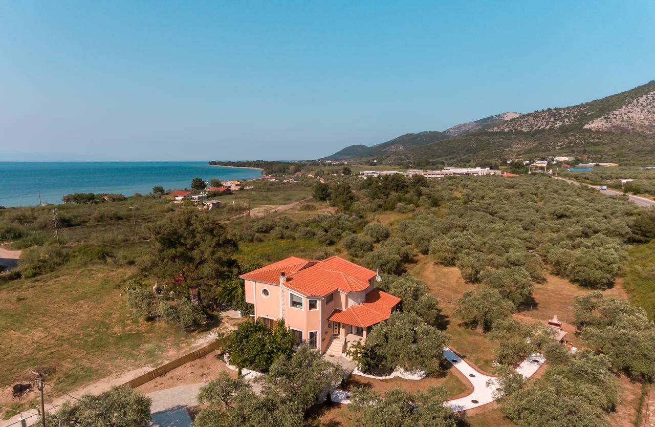 Fokas Luxury Villa Прінос Екстер'єр фото