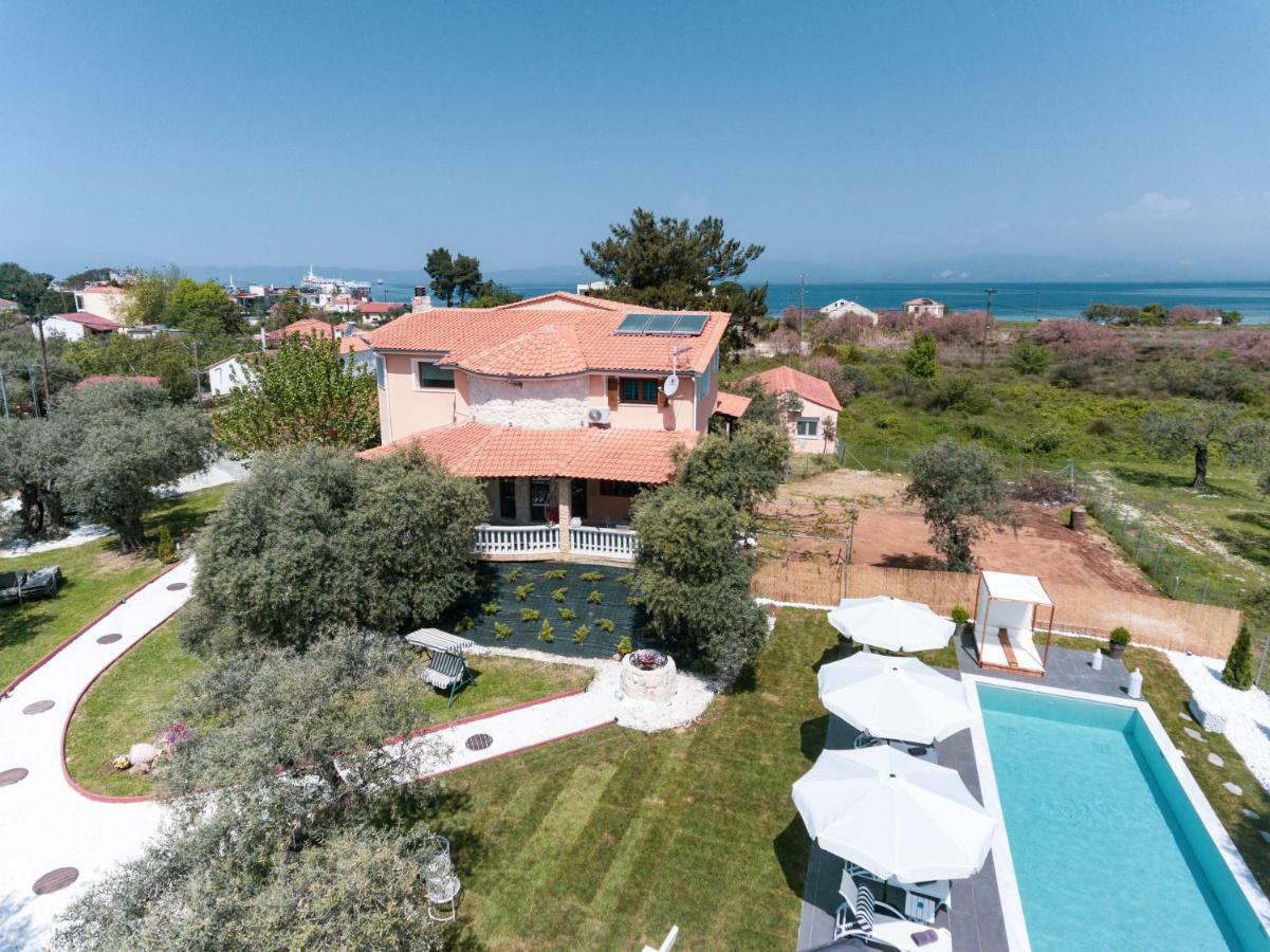 Fokas Luxury Villa Прінос Екстер'єр фото