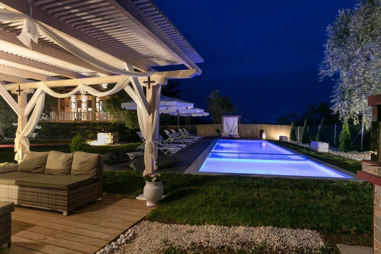 Fokas Luxury Villa Прінос Екстер'єр фото