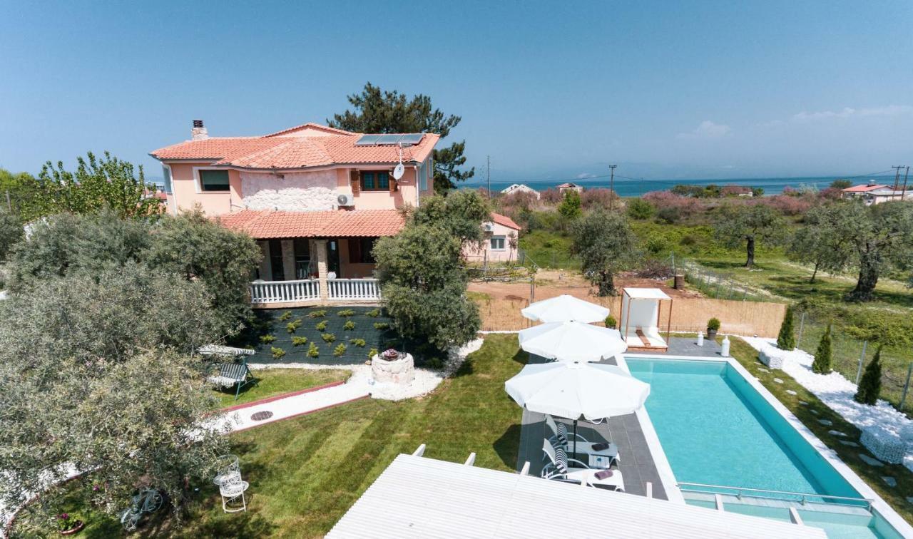 Fokas Luxury Villa Прінос Екстер'єр фото