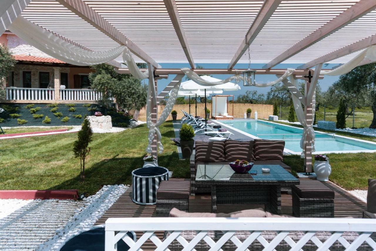 Fokas Luxury Villa Прінос Екстер'єр фото